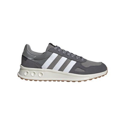 Sneakers Uomo Grigia, modello Run 84, in pelle e tessuto