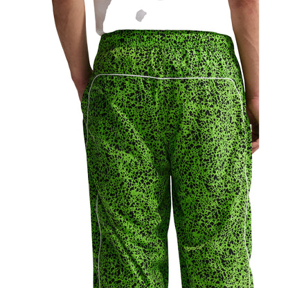 Pantalone stampato Uomo in tessuto taffetà retro