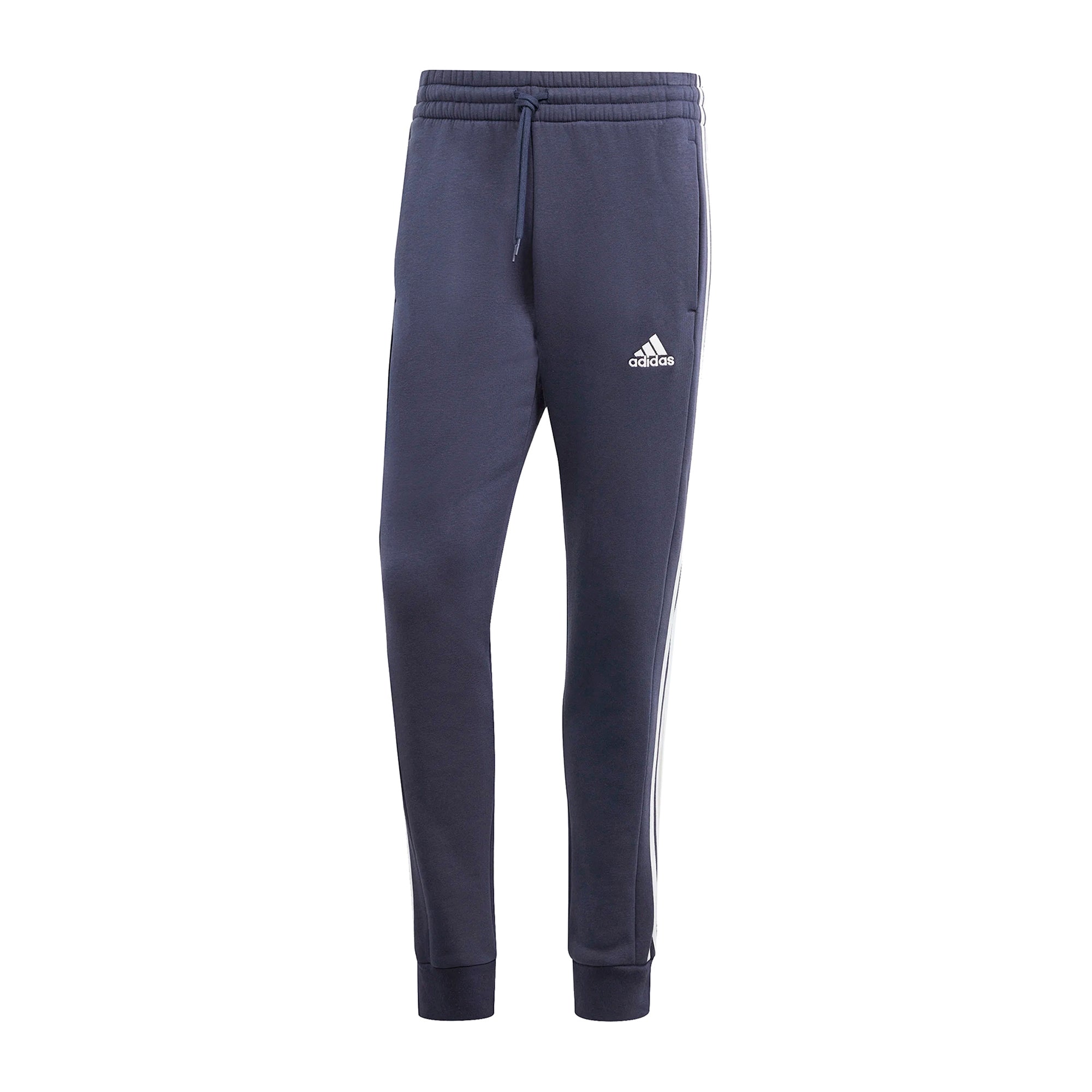 Pantalone Uomo Adidas Essentials Fleece 3-Stripes Cuff