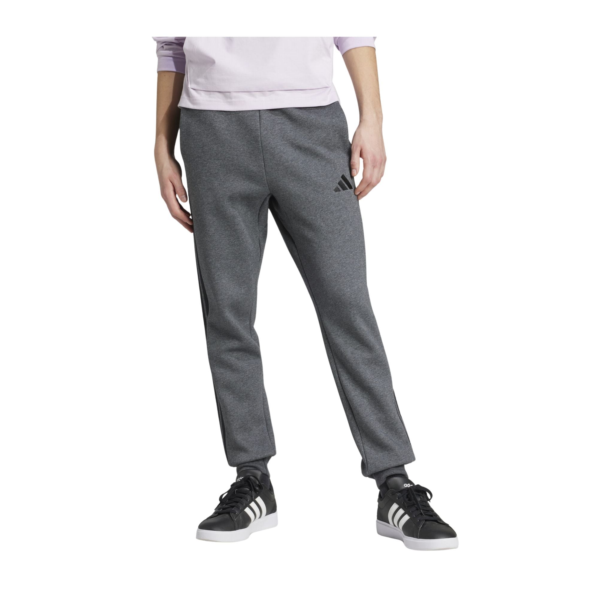 Pantalone Uomo da tuta  Essentials, con iconiche 3-stripes laterali e coulisse in vita