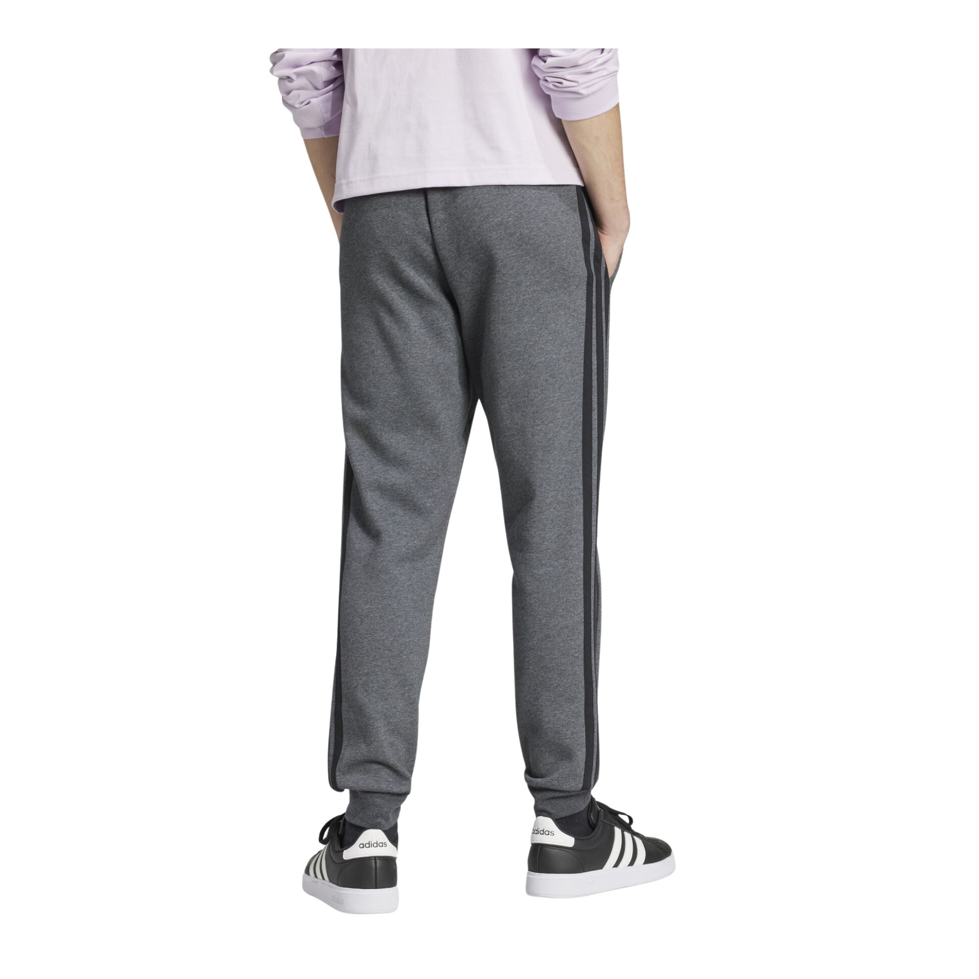 Pantalone Uomo da tuta  Essentials, con iconiche 3-stripes laterali e coulisse in vita