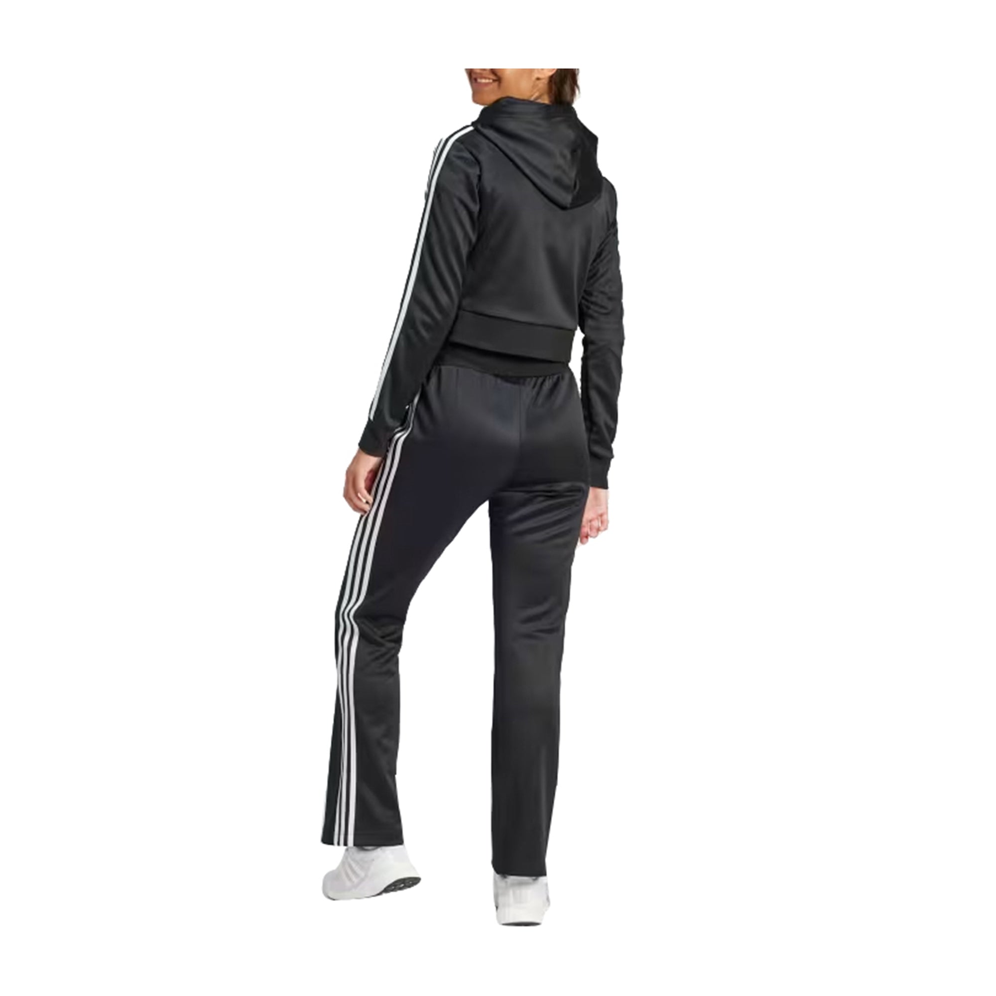 Tuta Donna Adidas modello Glam Nero Slim Fit