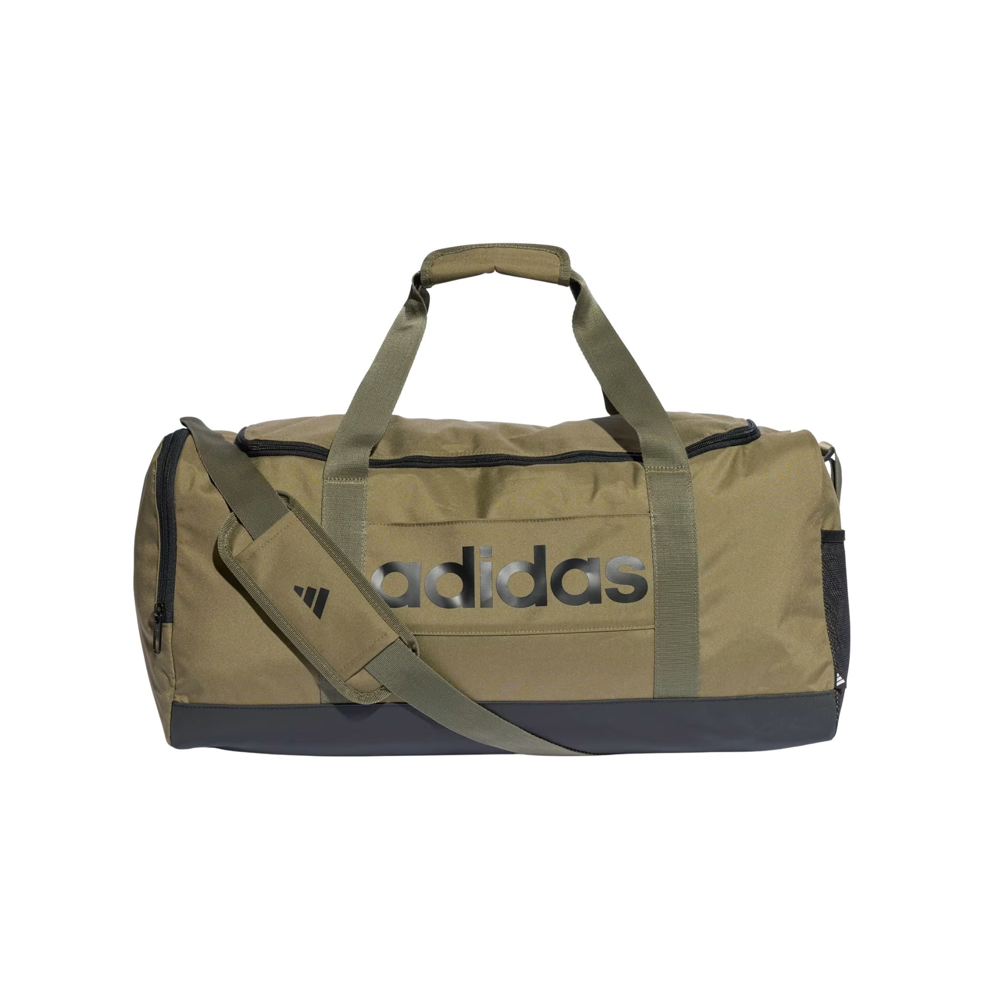Borsone Unisex Linear Medium, con logo stampato e due tasche laterali 
