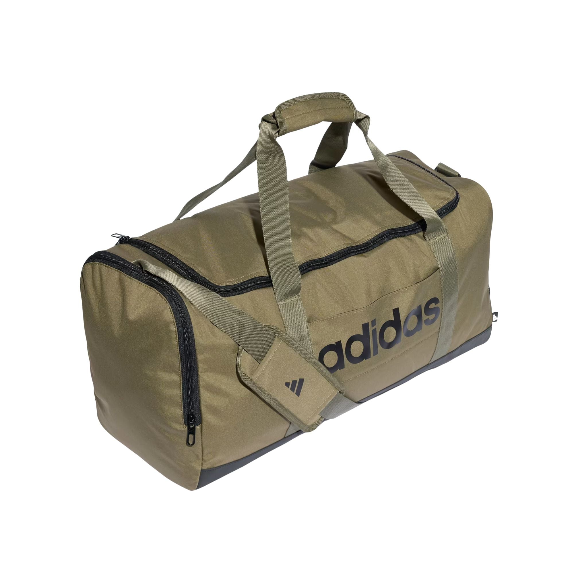 Borsone Unisex Linear Medium, con logo stampato e due tasche laterali 