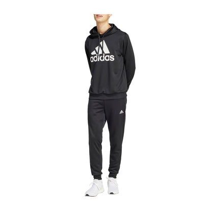 Tuta Uomo Adidas Sportiva Nera con Cappuccio