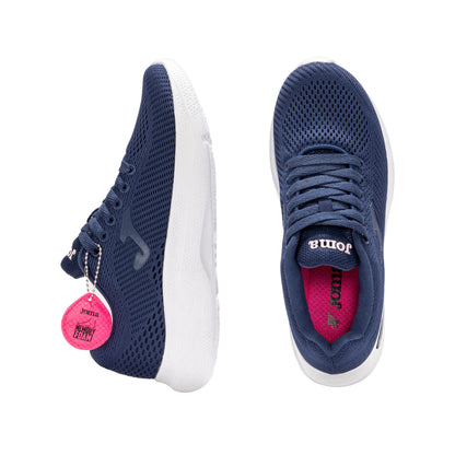 Sneakers Uomo Corinto Blu con tomaia in mesh e lacci frontali 