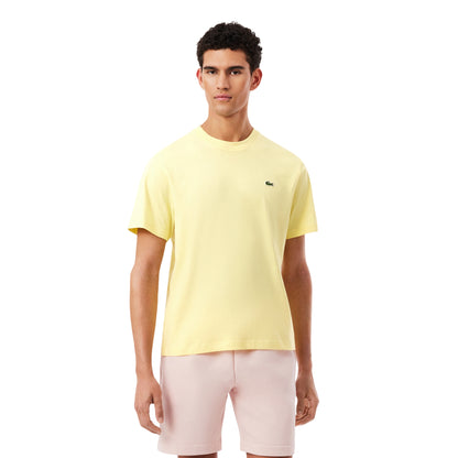 T-shirt gialla 100% cotone