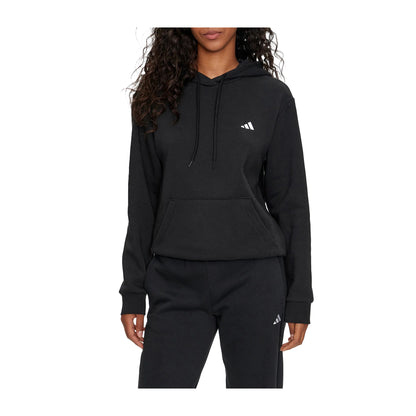 Felpa Donna Nera Adidas Essentials Small Logo