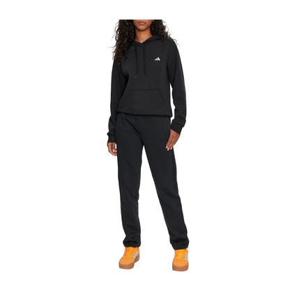 Felpa Donna Nera Adidas Essentials Small Logo