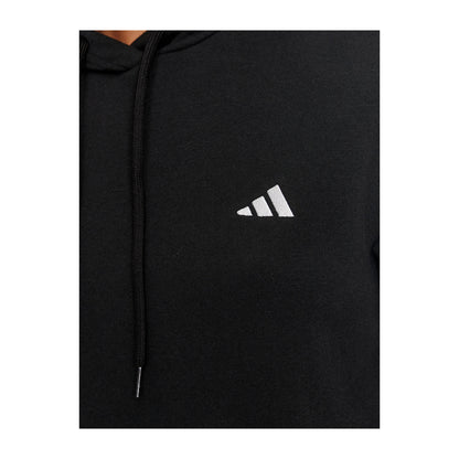 Felpa Donna Nera Adidas Essentials Small Logo