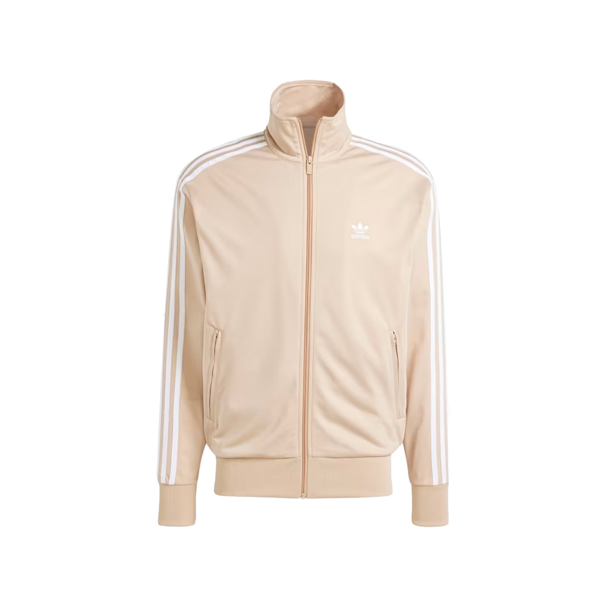 Adidas Giacca Beige Uomo Acetata con zip intera