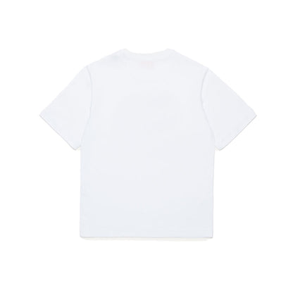 Diesel T-shirt Junior modello Justbigoval Over Bianco