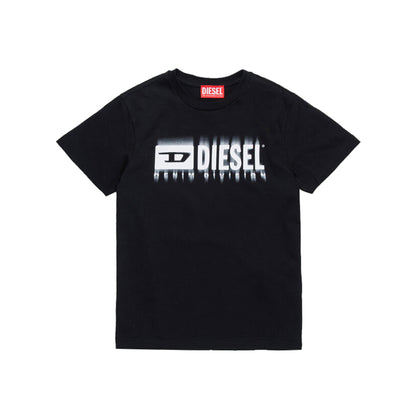 T-shirt Junior Diesel modello Tdiegorl6 Nero