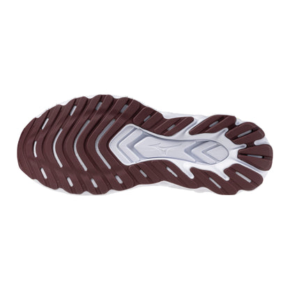 Scarpa uomo da Running Wave Skyrise 7 Bianca con dettagli verdi suola