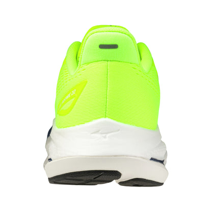 Scarpa da running uomo Wave Inspire 22 giallo fluo - retro