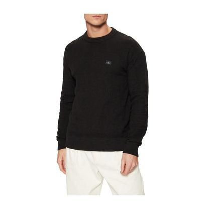 Maglione Uomo Calvin Klein Modern Crew Neck Nero