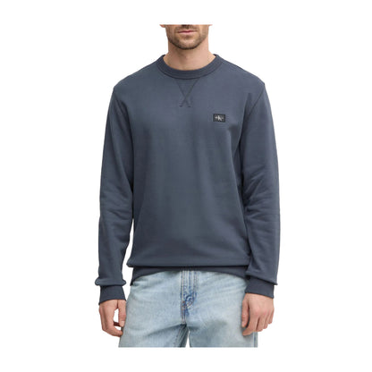 Felpa Uomo Calvin Klein Crew Neck Blu