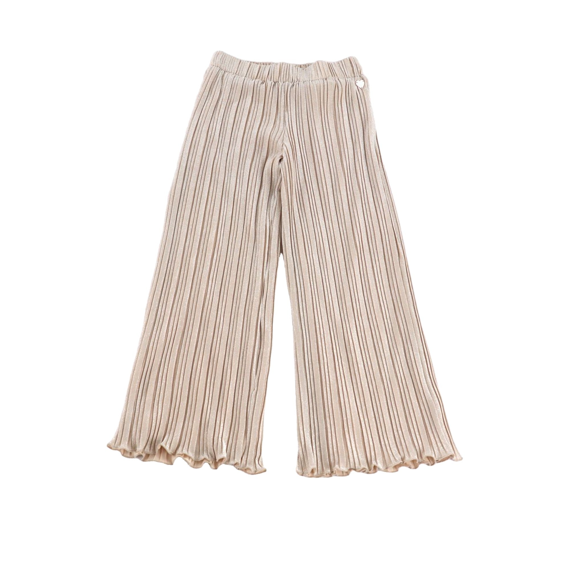 Pantalone Bambina con fondo arricciato