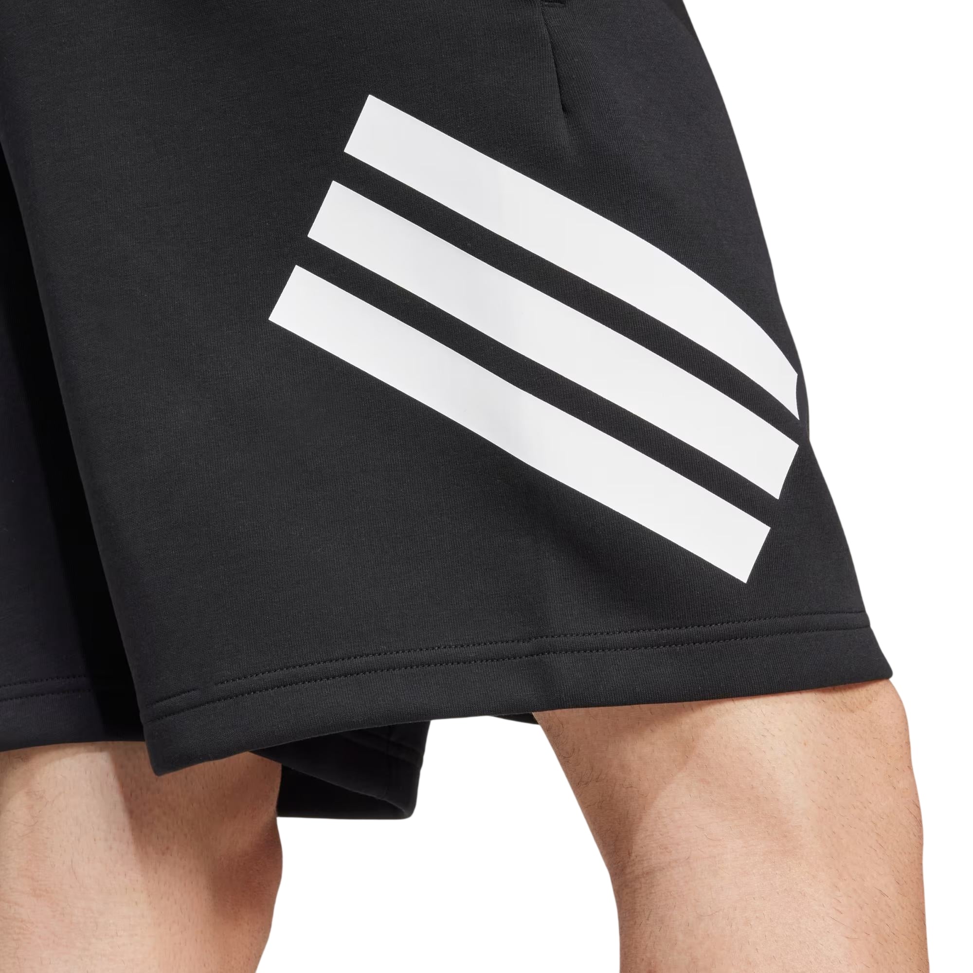 Bermuda nero uomo Future icons 3stripes dettaglio