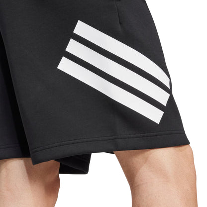 Bermuda nero uomo Future icons 3stripes dettaglio