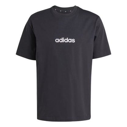 T-shirt Uomo Essentials Linear Single a maniche corte, con scollatura girocollo