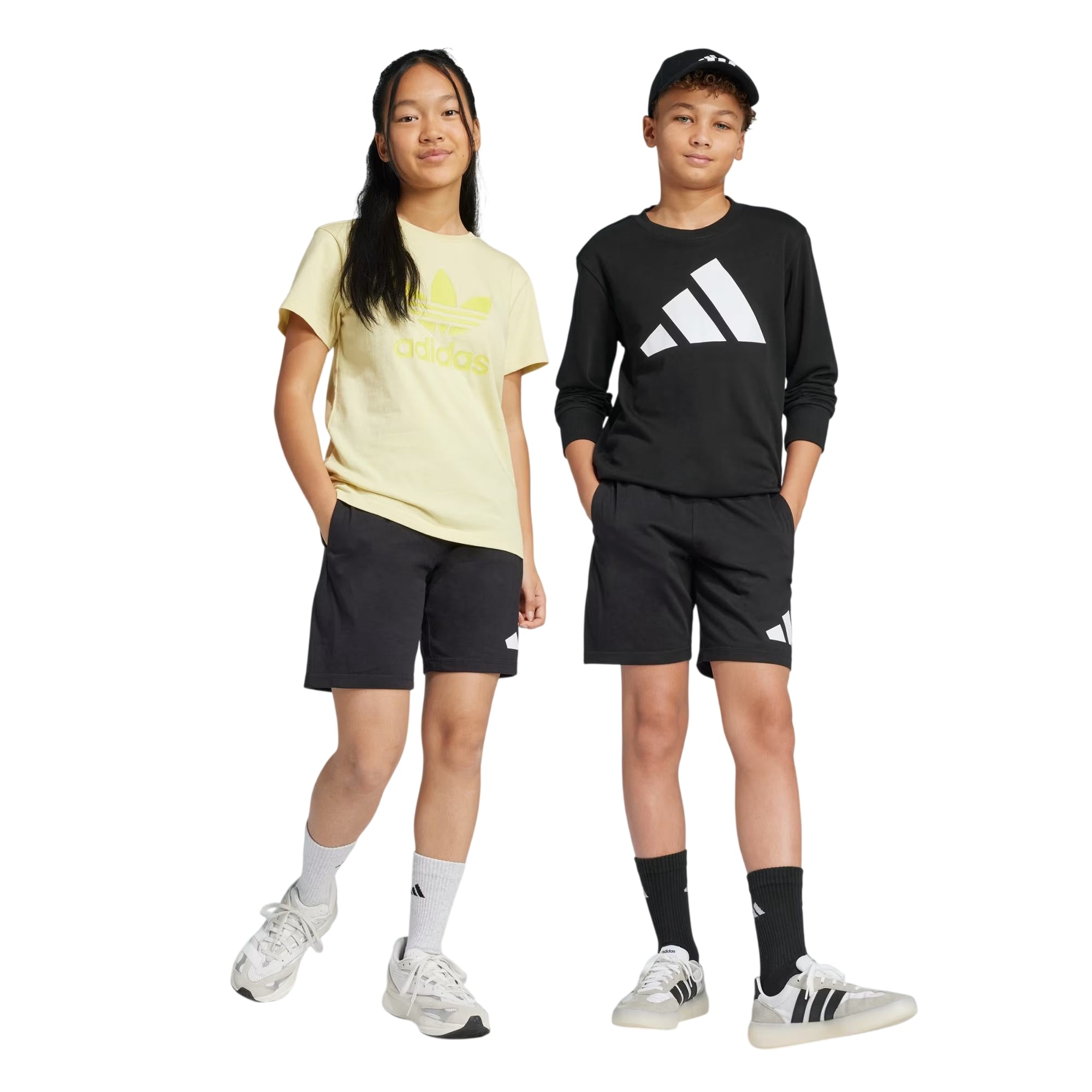 Pantaloncini adidas Junior con logo 