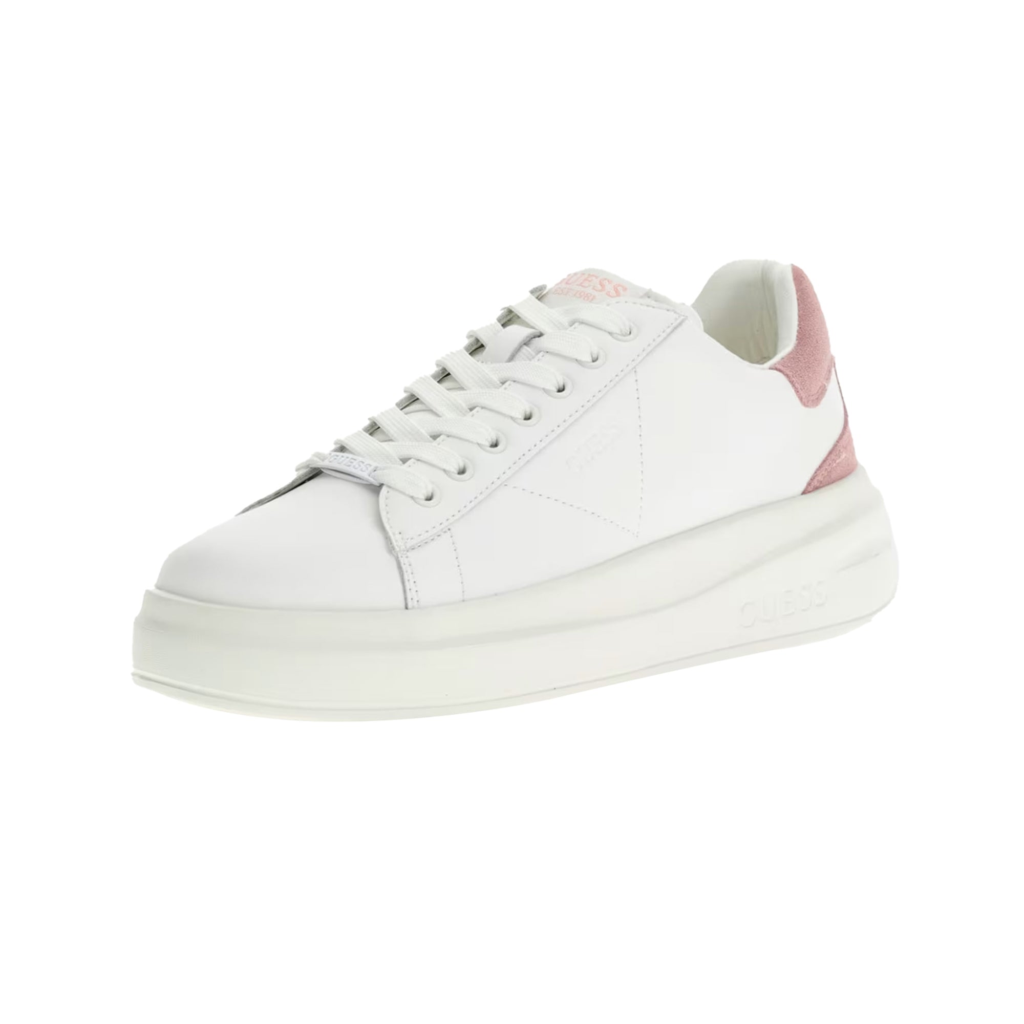 Guess Sneakers Donna Elbina con inserto scamosciato rosa