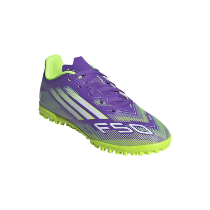 Scarpe da calcio Bambino F50 Club con suola in gomma per erba sintetica 