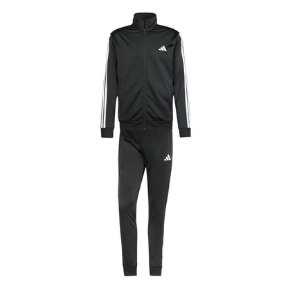 Tuta sportiva uomo in tricot nera
