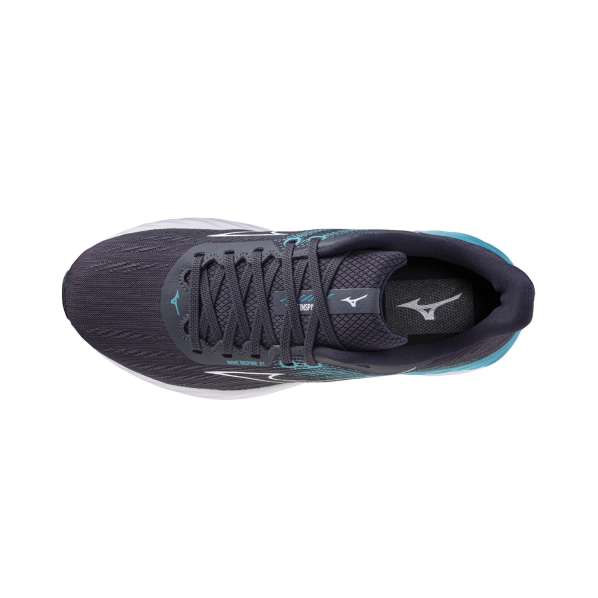 Scarpa Uomo, Wave Inspire 21, da running con tomaia Grigio/Celeste