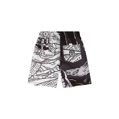 Costume jam Bambino con stampa "Surf Rodeo" retro