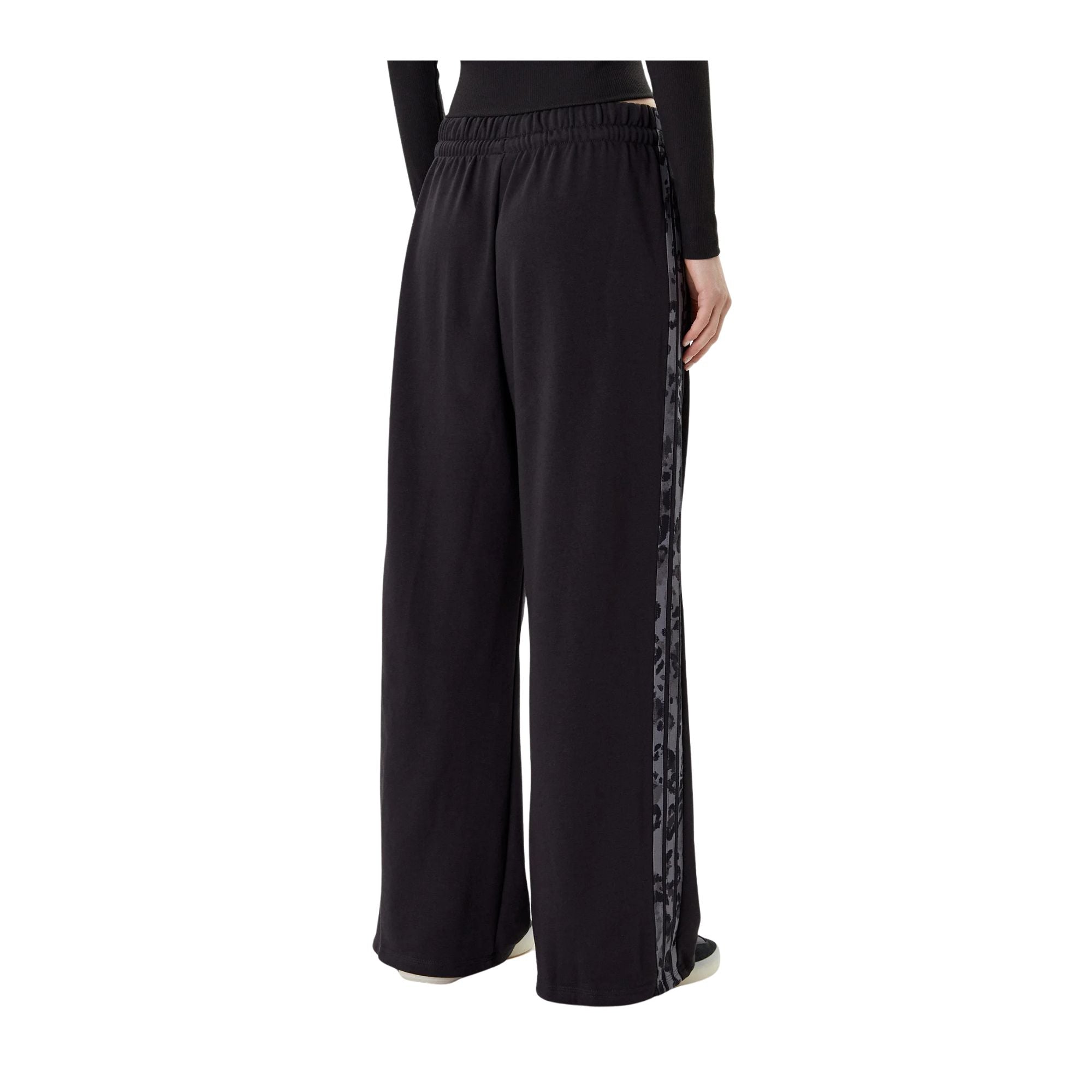 Pantalone Donna da tuta, dalla vestibilità ampia, con dettaglio animalier 