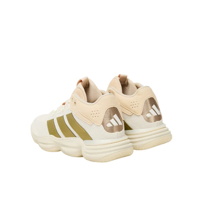 Sneakers Junior Court Stabil traspirante, con iconiche 3-Stripes Oro 