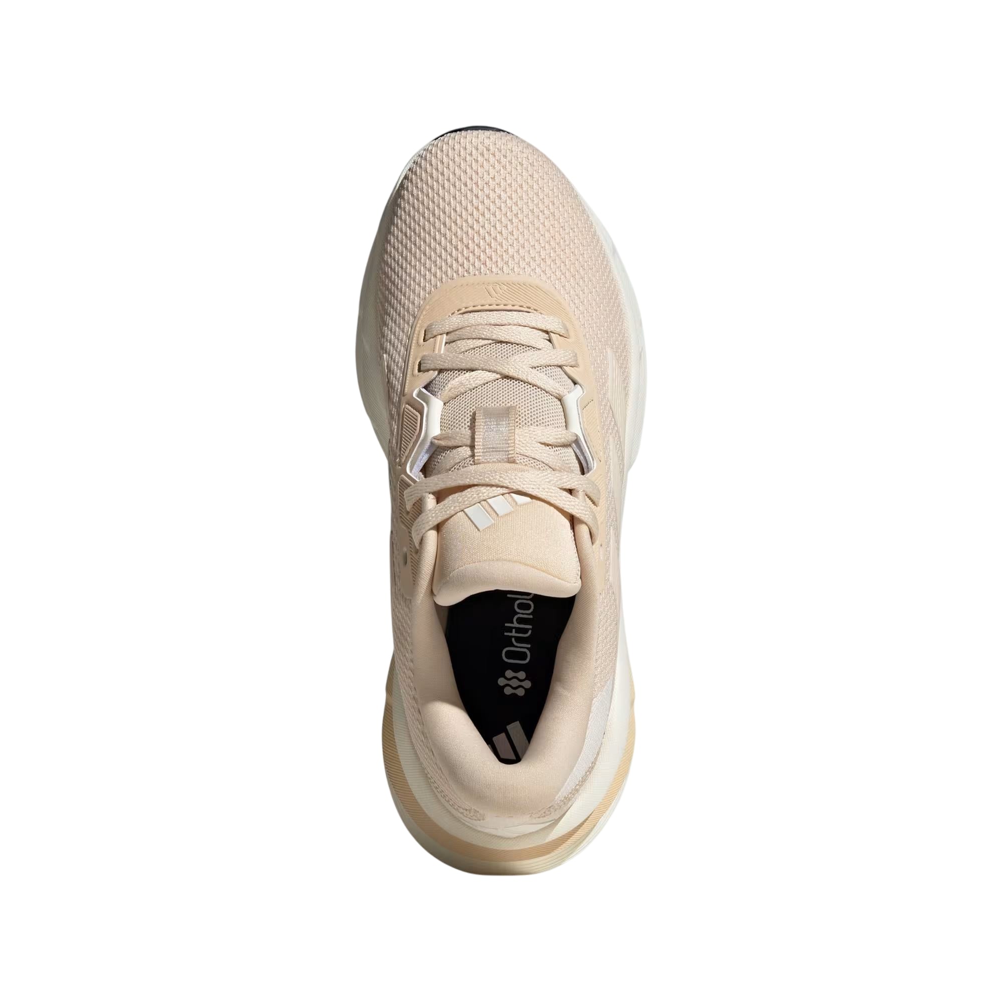 Scarpe Donna Galaxy 7 Beige, con tomaia in tessuto ed iconiche 3 stripes bianche
