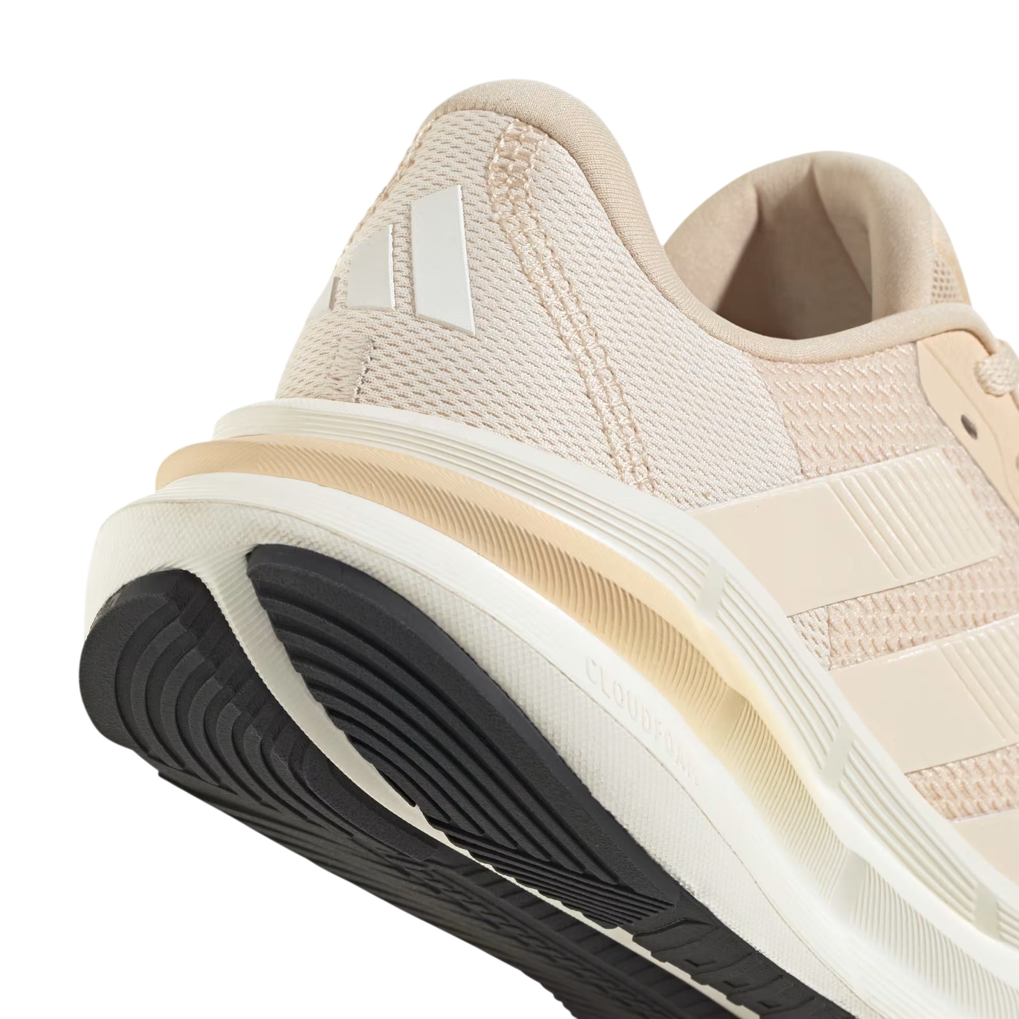 Scarpe Donna Galaxy 7 Beige, con tomaia in tessuto ed iconiche 3 stripes bianche