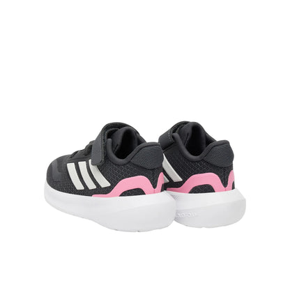 Scarpa Junior con iconiche 3 stripes Bianche e tomaia in mesh leggero