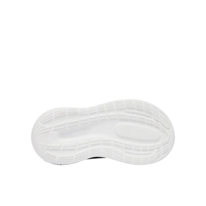 Scarpa Junior con iconiche 3 stripes Bianche e tomaia in mesh leggero