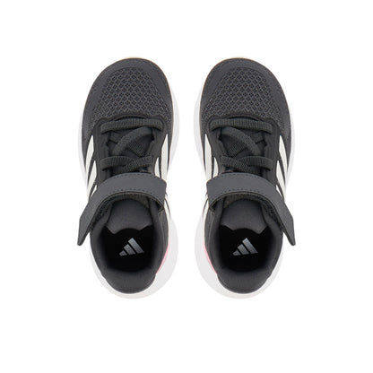 Scarpa Junior con iconiche 3 stripes Bianche e tomaia in mesh leggero