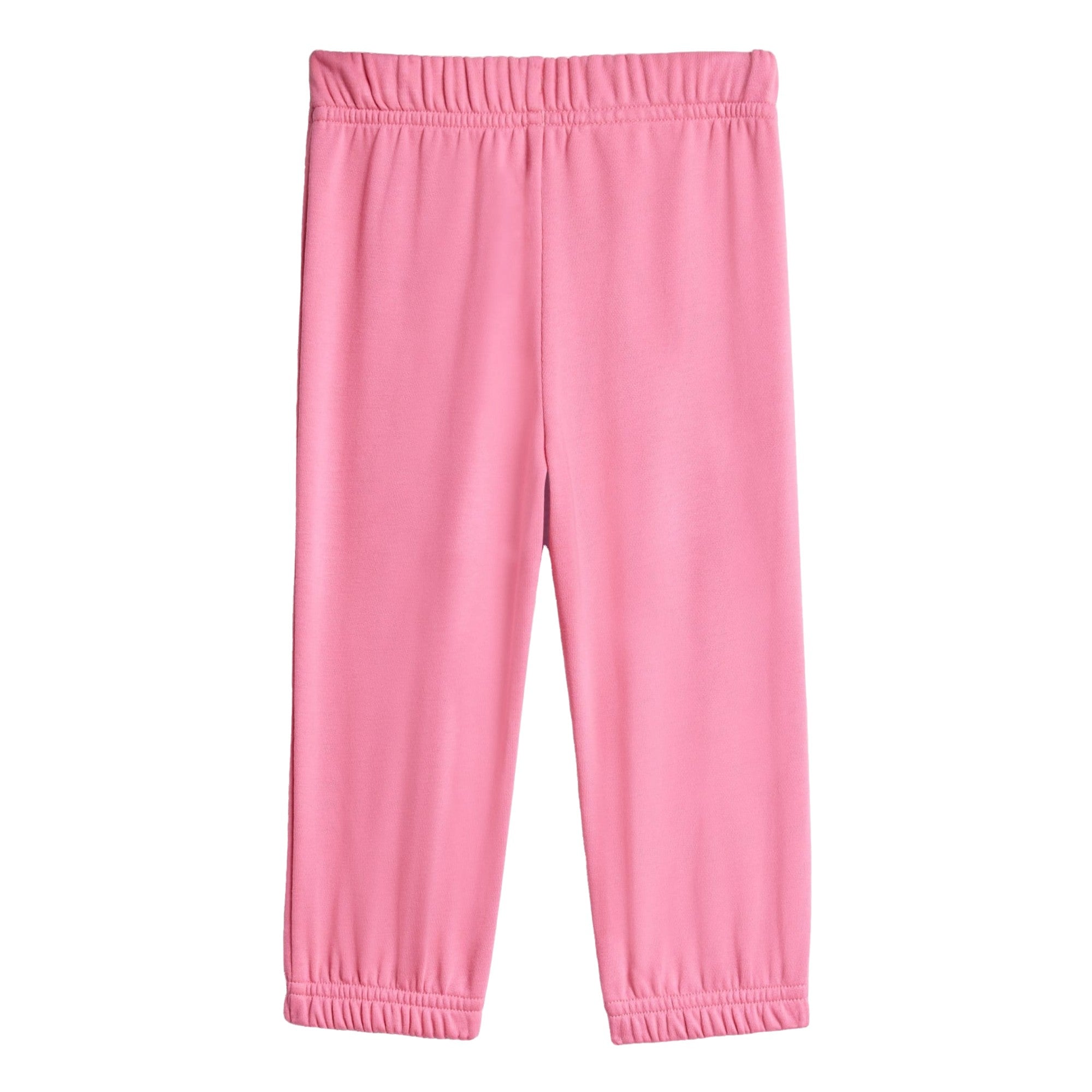 Set Tuta per Neonati tinta unita rosa: dettaglio pantalone retro