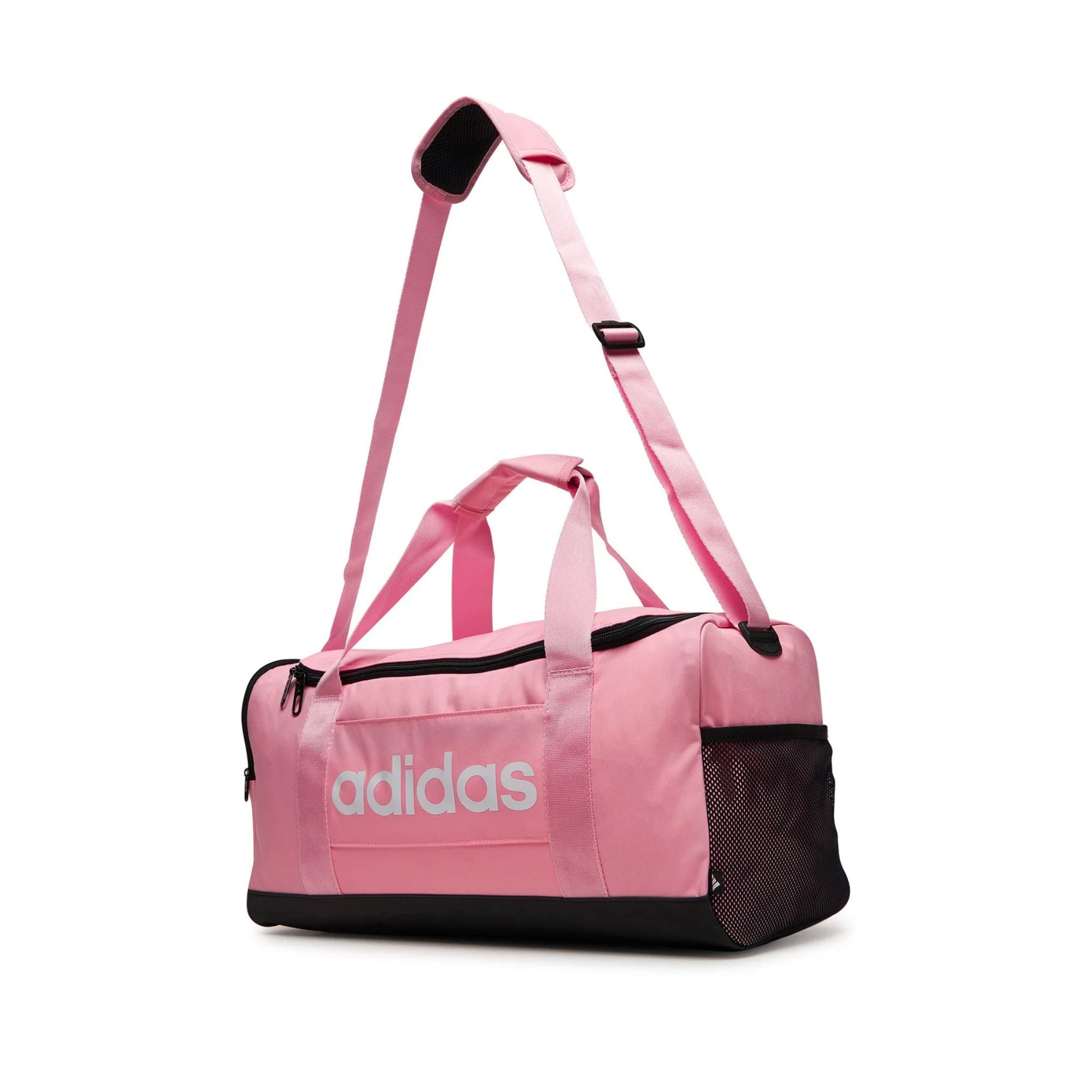 Borsone Unisex Linear Duffle Small, con manici a mano e logo frontale stampato