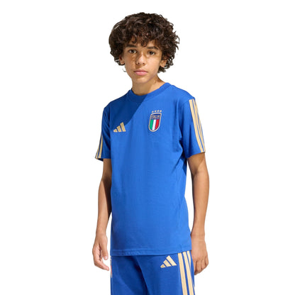 T-shirt Bambino Nazionale Calcio Italiana modello frontale