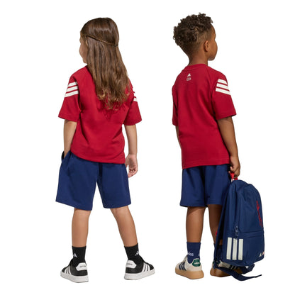 Completo sportivo Junior Marvel Spiderman Rosso/Blu retro