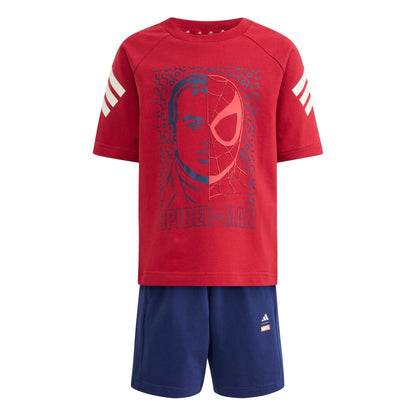 Completo sportivo Junior Marvel Spiderman Rosso/Blu