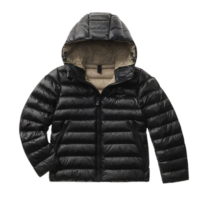 Giubbino trapuntato a righe Bambino Adams Nero