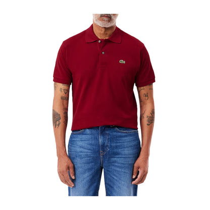 Polo Uomo Classic Fit L.1212 Bordeaux