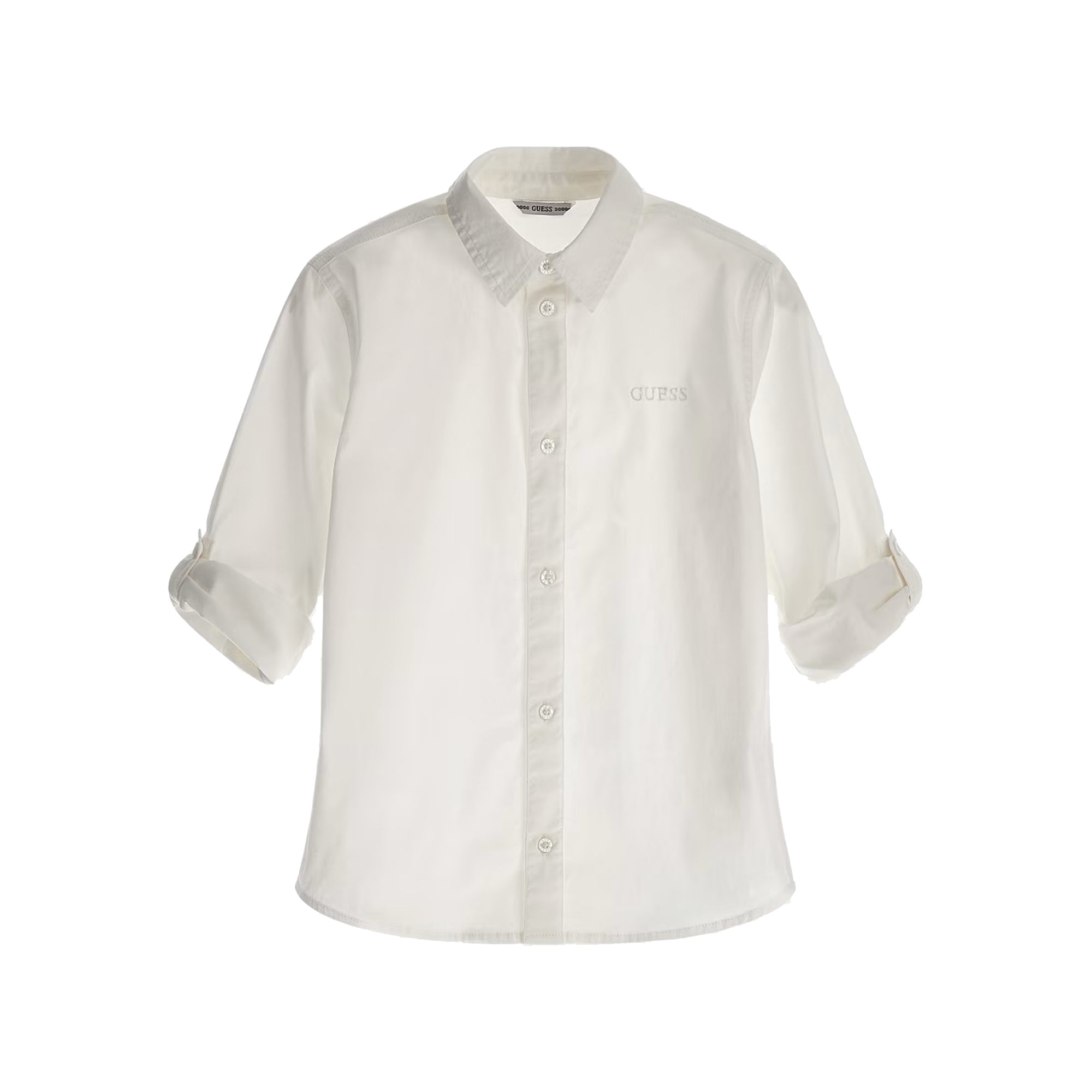 GUESS Camicia Bambino con ricamo logo frontale