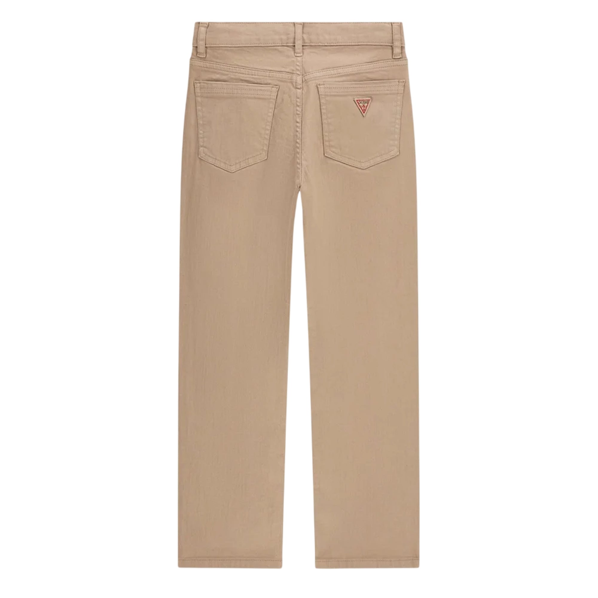 Jeans Junior Beige, in cotone, con cinque tasche