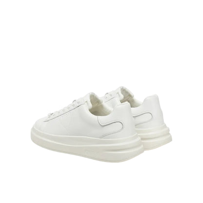 Sneakers Uomo con tomaia in similpelle, punta tonda e logo tono su tono laterale