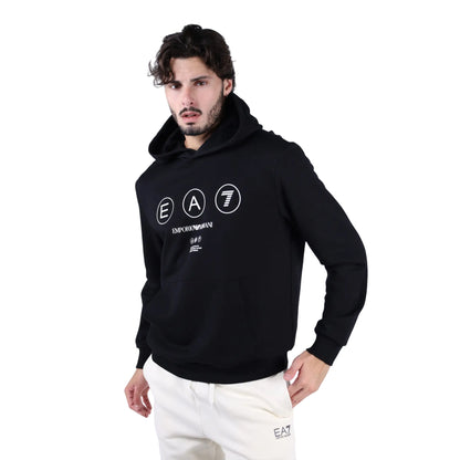 Felpa Uomo Lux Identity Train Logo con cappuccio