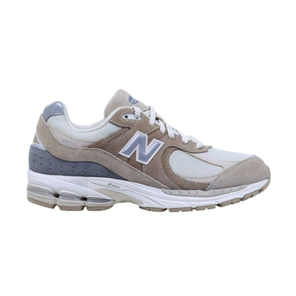 Sneakers Uomo 2002R Beige, in suede, con logo laterale